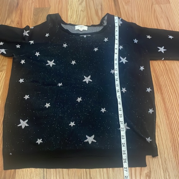 No Comment black star sparkly Sweater Size 3X - Picture 3 of 7